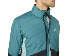 Flash Sale ASICS WINTER RUN JACKET Foggy Teal/Graphite Grey