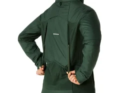Discount ASICS WINTER RUN JACKET Rain Forest