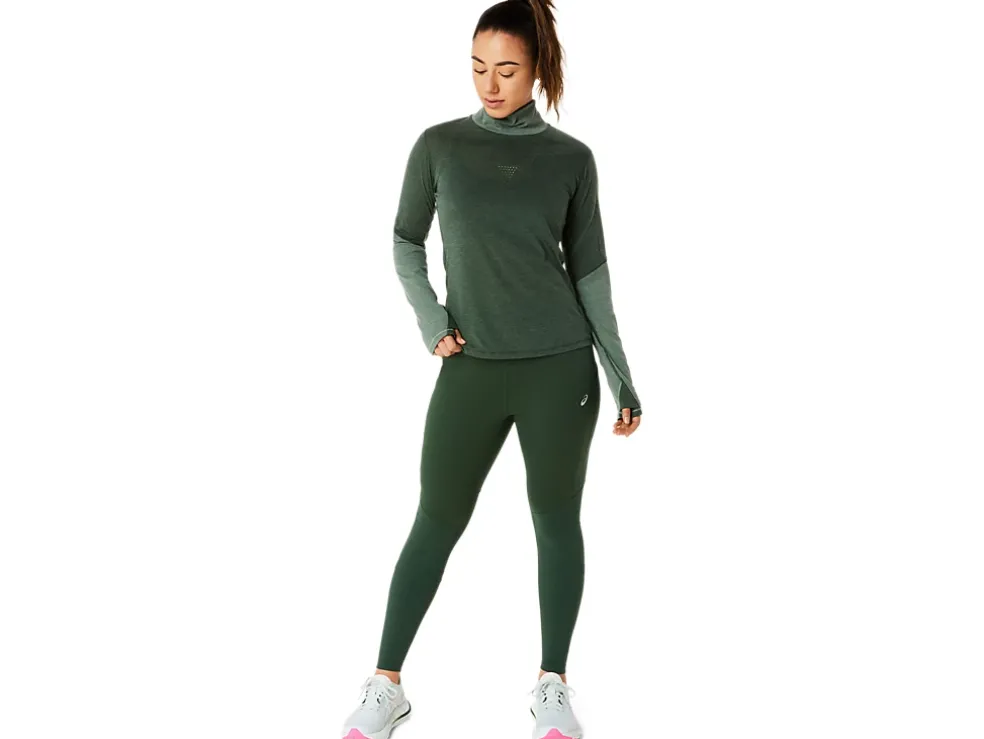 Sale ASICS WINTER RUN TIGHT Rain Forest