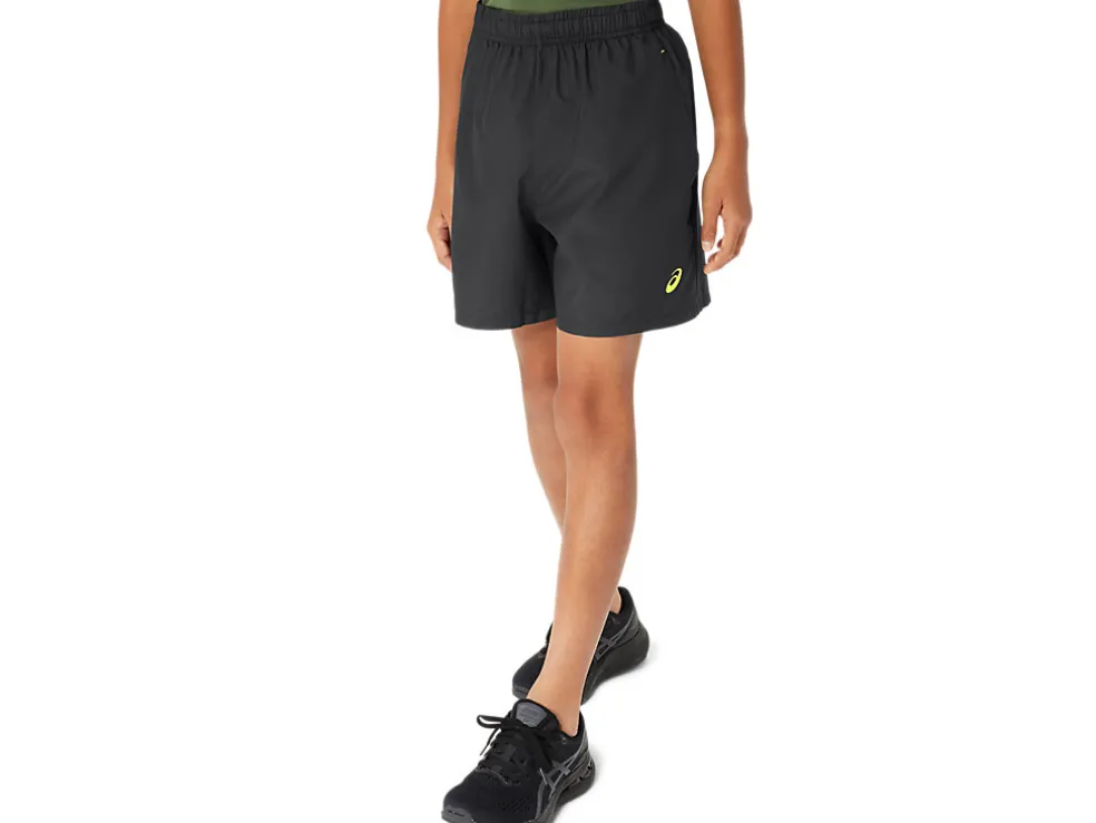 Fashion ASICS WOVEN SHORT Carrier Grey